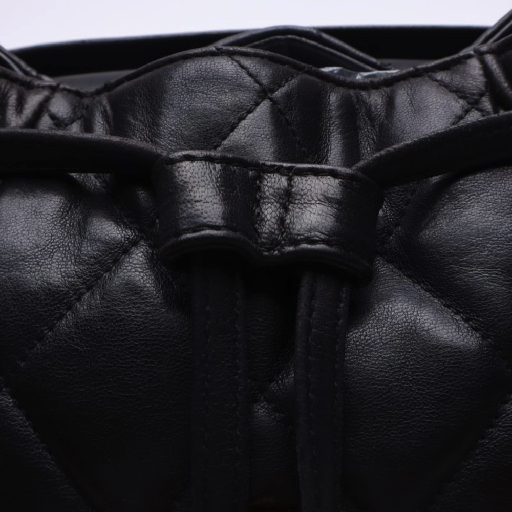 Chanel Matelasse Double Chain Backpack Lambskin Black - Picture 6 of 8